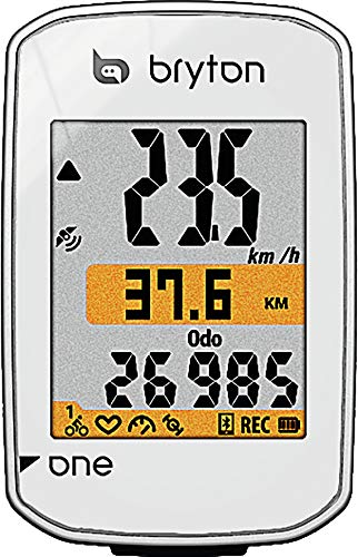 Bryton - Ciclocomputador Rider One, Unisex Adulto, 616110200000, Bianco, Talla única