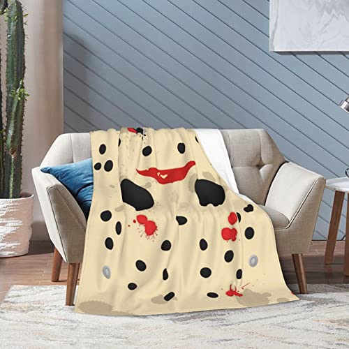 Horror Movie Blanket Ultra-Soft Flannel Plush Throw Super Fuzzy Warm Lightweight Thermal Fleece Cozy All Season Blankets For Travel Office Outdoor Home Couch Living Room Bed Sofa 80"X60" #TOP6