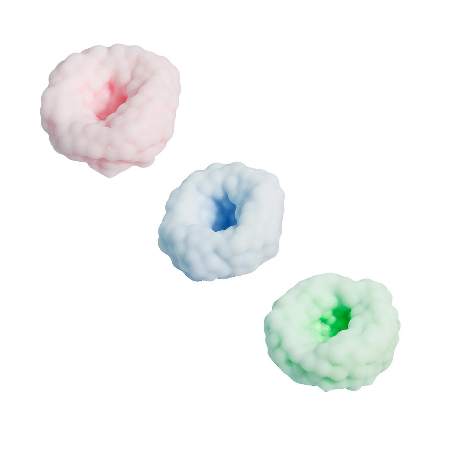Stress Balls,Squishy Anxiety Relief Fidget Toy with Cloud Texture,Soft and Squeezable Squishy Ball,Ideal for Stress Relief,Focus and Daily Relaxation