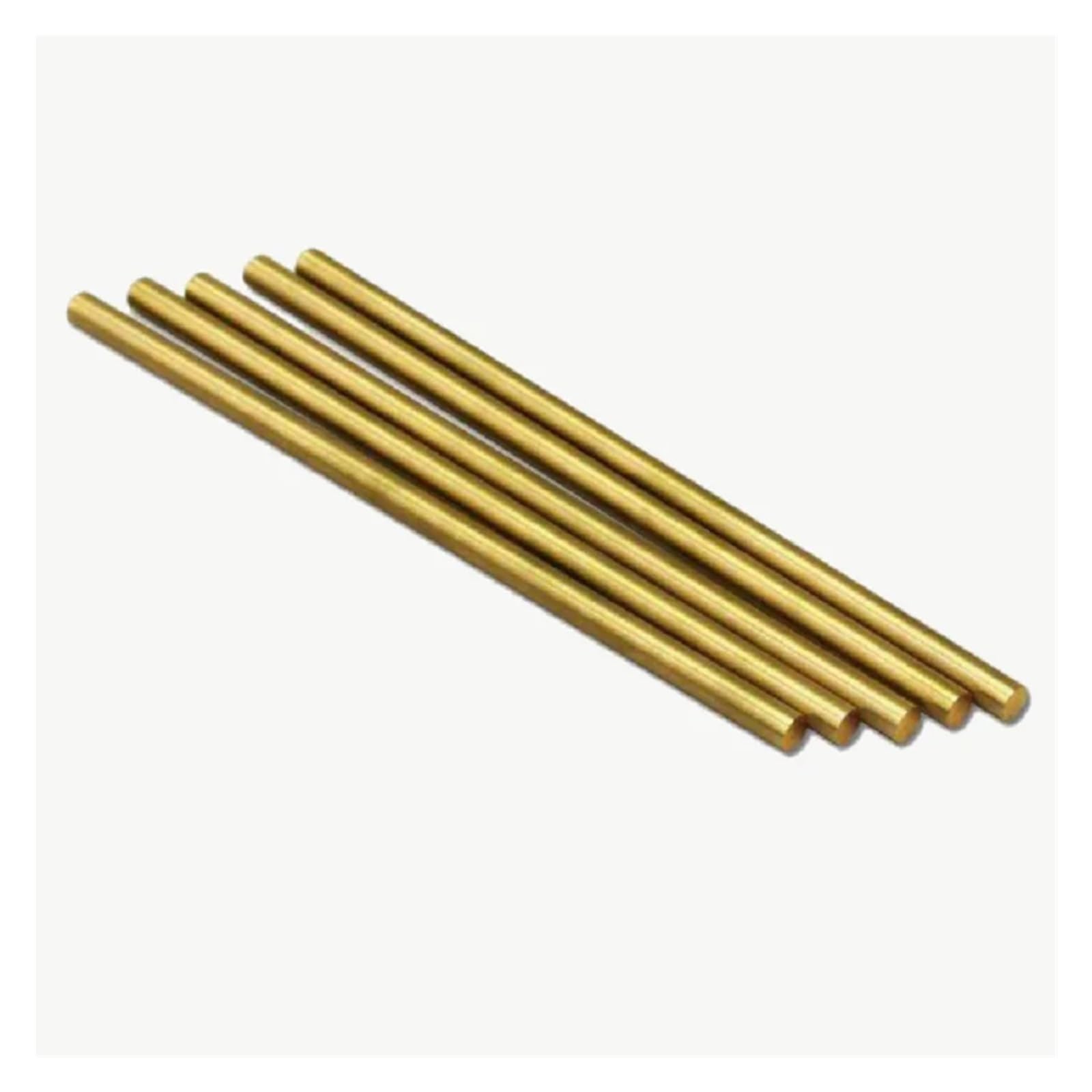 Messingstäbe Kupferstange, 8,5 mm – 20 H59 H62 Messingstange, massive for DIY-Messergriff oder Zubehör(OD9.5mm 2pcs)