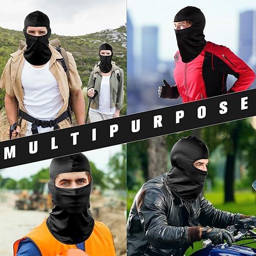 Image of Vicenpal 60 Pcs Balaclava Face Masks Bulk Men Lightweight Full Face Cover Breathable Balaclava Pasamontanas Ski Winter Mask