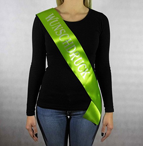 Golden Schärpen 4er Set - Blanko Satinbänder Zum Selbstgestalten Für Feste & Events