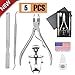 Produktbild Eingewachsene Zehennagel Tool & Kit, Pediküre-Tools, professionelle Edelstahl Ingrown Toe Nail Korrektur Tool, Nagelfeile Clipper Lifter Corrector.