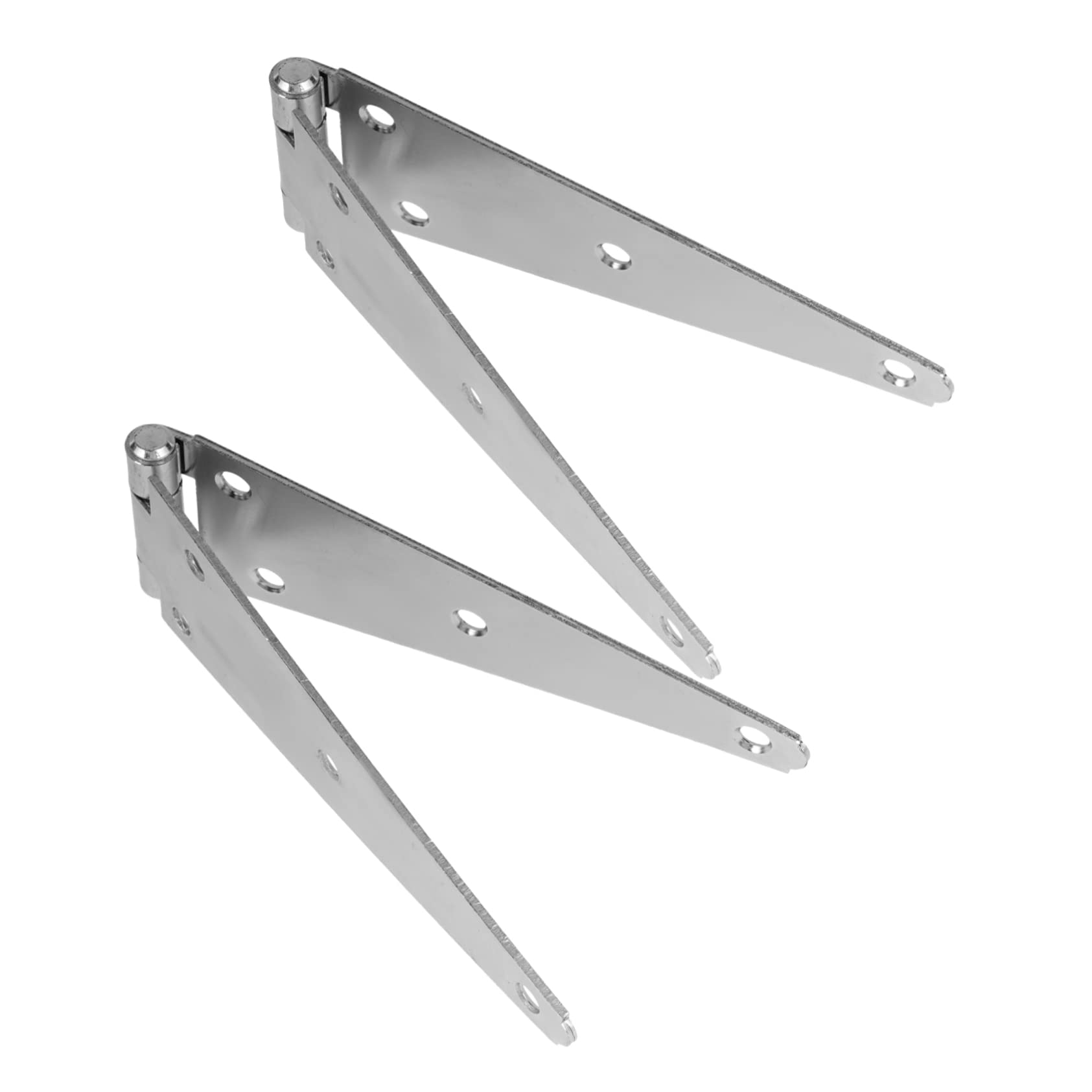 2 Pezzi Cerniere a Cinghia Per Cancelli in Legno 200 Mm Kit Cerniera Pesante Per Porte Da Fienile e Capannoni Chiusura Automatica e Manutenzione Semplice