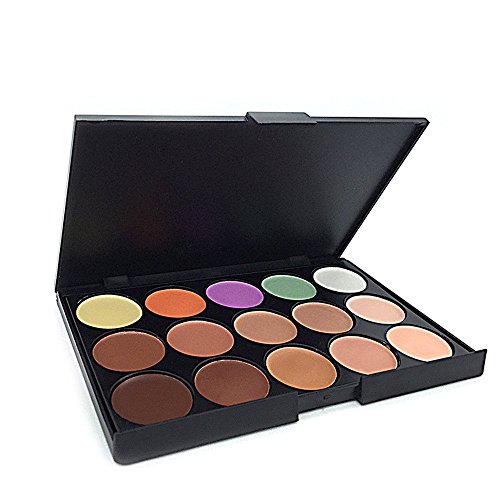 Ucanbe New 15 Colors Concealer Camouflage Makeup Palette Professional Contour Face Contouring Kit