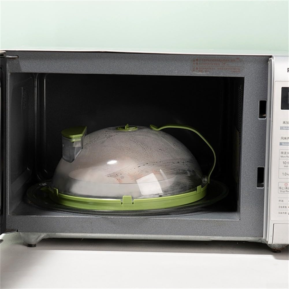 Microwave Magic Cover Microwave Splatter Cover For Food With Water