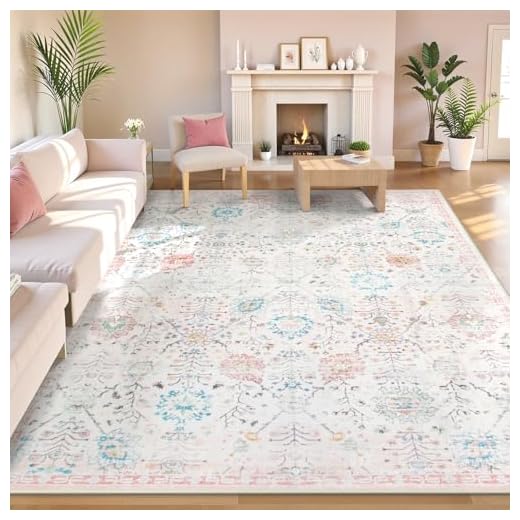 Lahome Flavie 8x10 Washable Nursery Rug