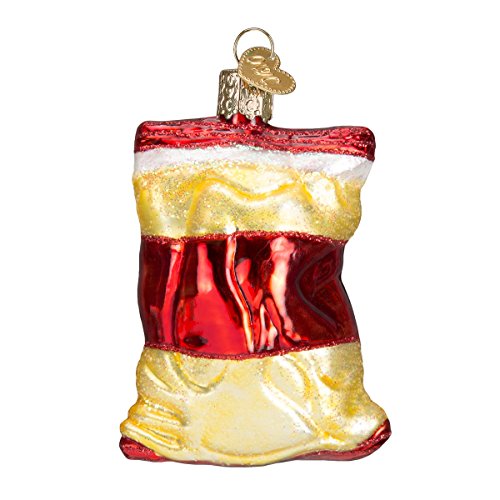 Old World Christmas Bag Of Chips Glass Blown Ornaments For Christmas Tree #TOP2