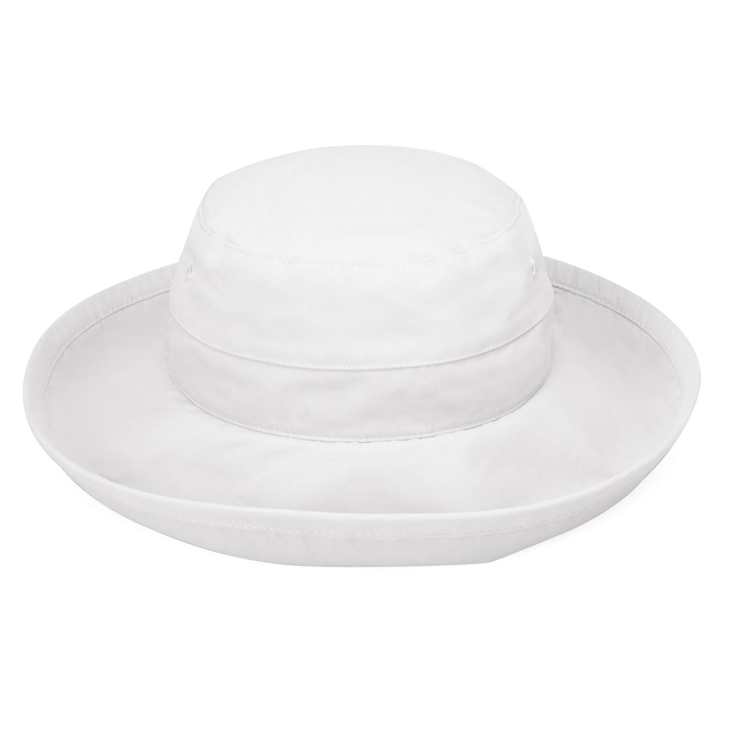 Wallaroo Hat Company Women's White ’S Casual Traveler Sun Hat – Upf 50+, Adjustable, Ready For Adventure, Designed In Australia,