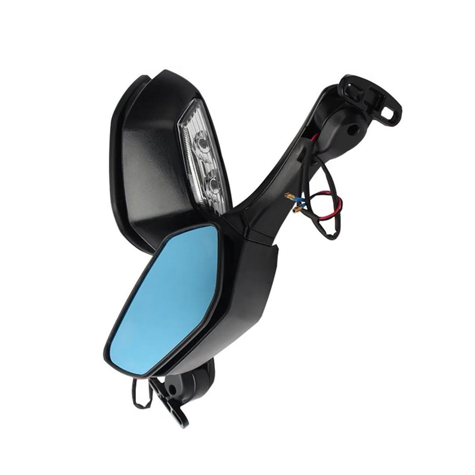 Espejo retrovisor de motocicleta con intermitentes LED antirreflejos Ninja 300 7