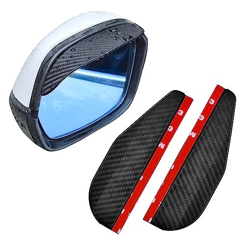 Cuayaes 2 Piezas de Lluvia para Espejo Retrovisor Coche, Accesorios CocheTuning...