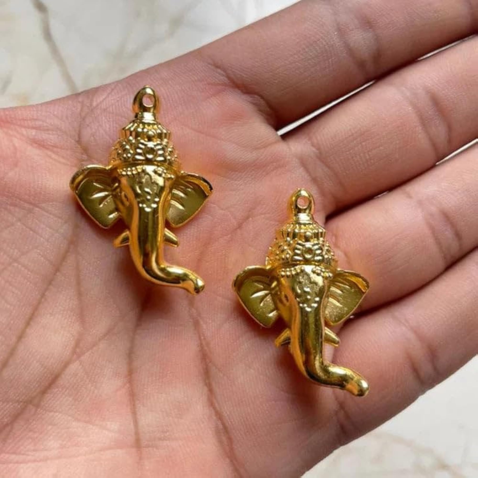 3D Ganesh Decorative Charms for DIY Craft Projects