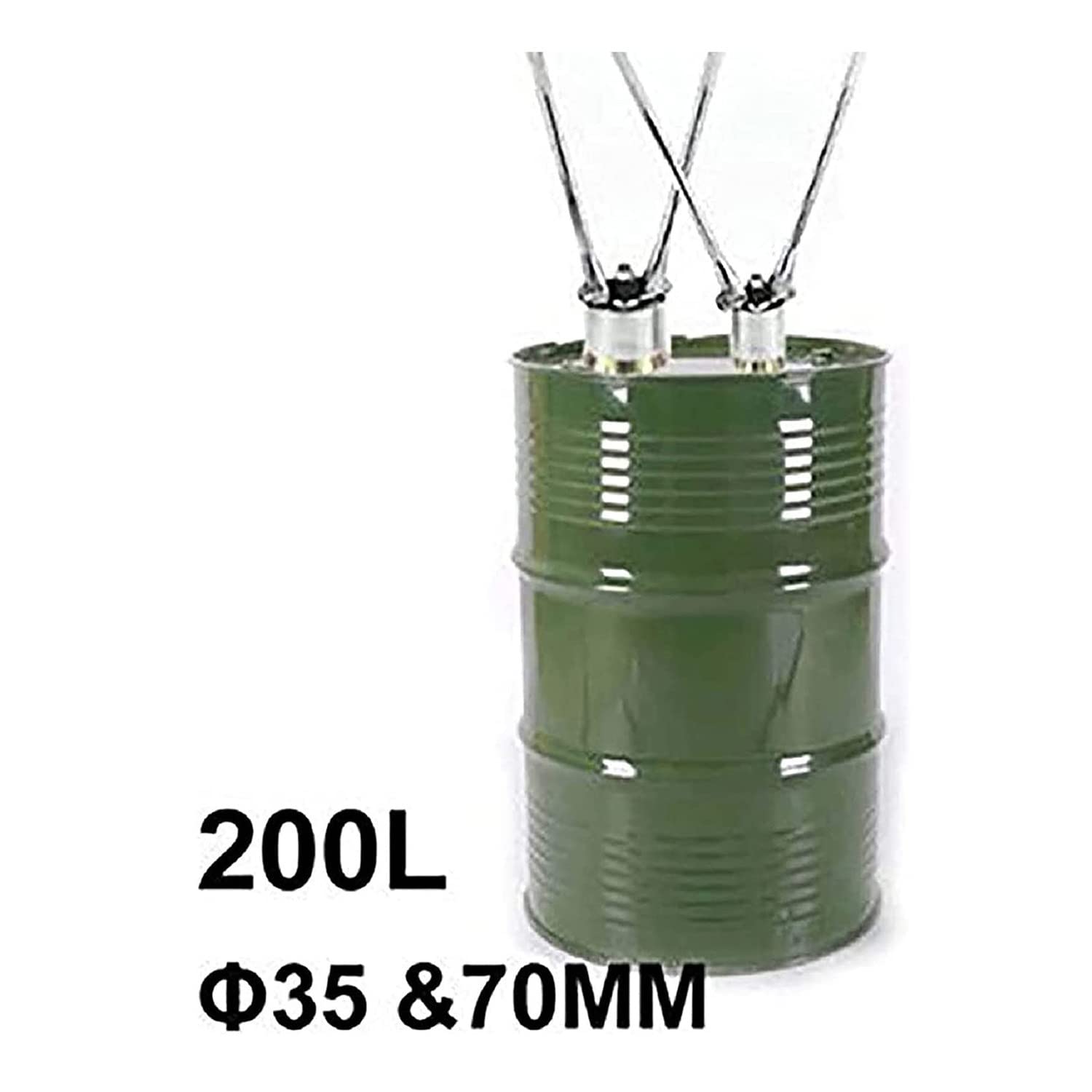 Sigillatrice per Fusti Ferro, Pinza per Sigillare Fusti Petrolio, Pinza per Chiusura Barilotto 200 Litri / 53 Galloni, Sigillante per Crimpatura da 35 E 70 Mm,35MM