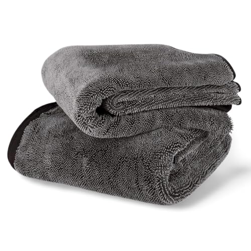 DEJIN 2 Pack Super Absorbent 40x60cm Microfibre Drying Cloth...