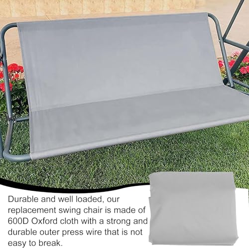 Funda para asiento de columpio impermeable gris 115 cm resistente 4