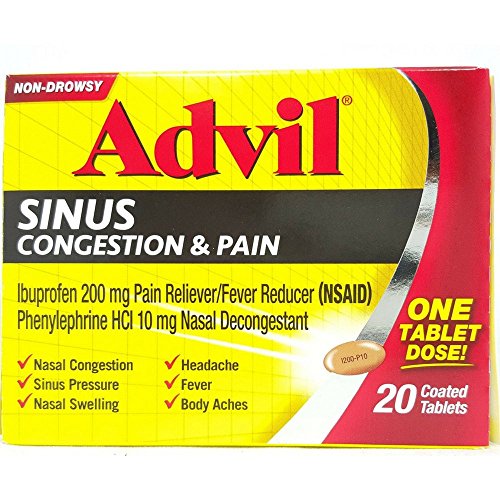 ADVIL CONGESTION RELIEF PE 20TB