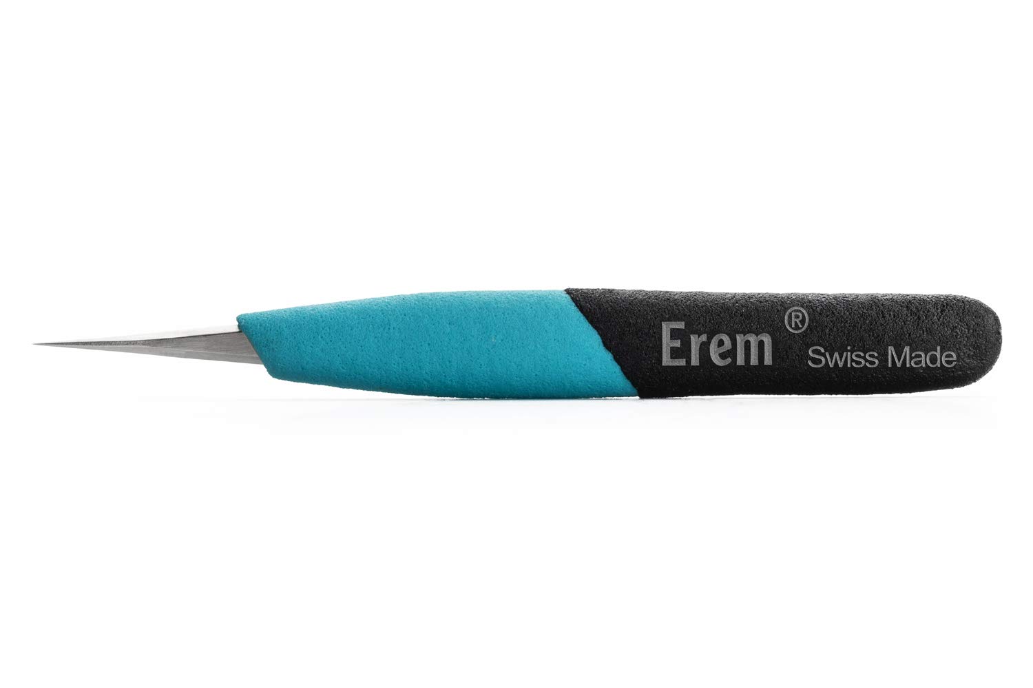 Weller Erem E3CSA Pinzas Ergonómicas de Precisión con Puntas Largas, Rectas Y Puntiagudas