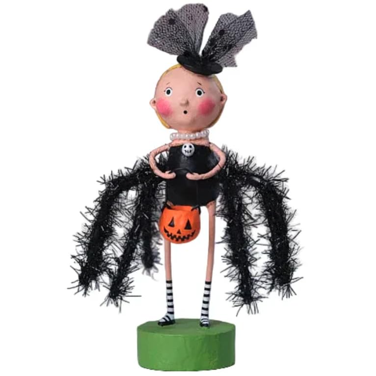 Lori Mitchell Black Widow Halloween Figurine