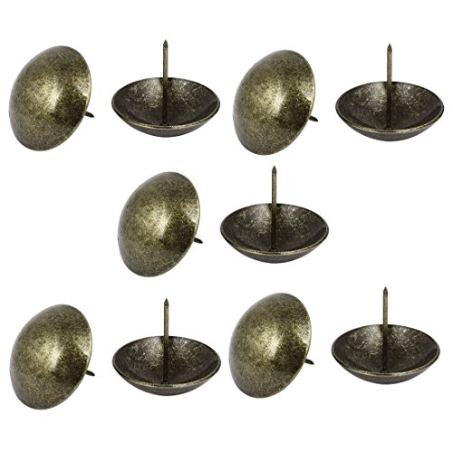 Aexit Haushalt Metall Gewölbtem Kopf Polster Tack Nagel Bronze Ton 45mm Durchmesser 10 stücke (47491c45f57e99c72b5a40ebeae3f97c)