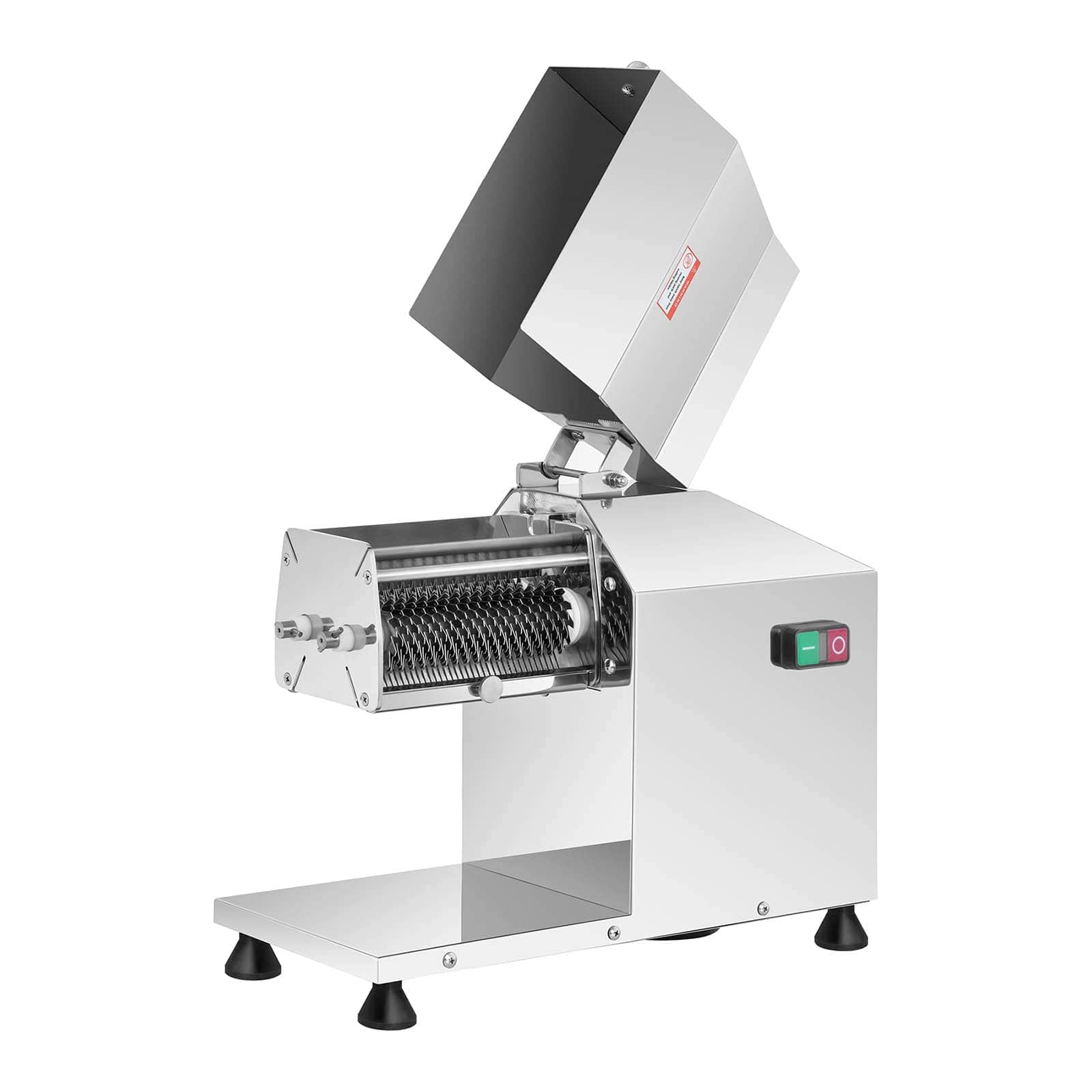 Royal Catering Máquina Ablandadora De Carne Encernecedor RCMT-350W (Tolva amplia, Fabricado en acero inoxidable, 75 rpm, 350 W)