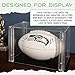 Franklin Sports NFL Seattle Seahawks Autograph Football - Official Size White Panel Souvenir Football for Autographs + Signatures - NFL Team Fan Shop Memorabilia Ball for Display