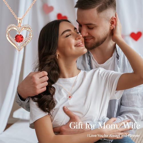 18K Rose Gold Necklaces for Women Birthday Gifts for Women Jewelry for Women Birthday Gifts for Wife Girlfriend Daughter Wife Birthday Gifts for Anniversary Mothers Day Christmas Valentines Gifts2