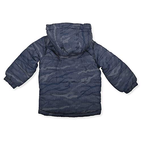 Image of Arctic Quest Boys' Bib Snow Pants and Ski Jacket Water-Resistant Snowsuit For Kids Winter Hooded Jacket, Navy, 7
