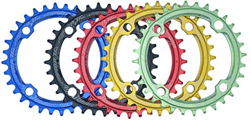 image for JGbike Elite Round Oval Chainring 104mm BCD 30T 32T 34T 36T 38T Narrow
