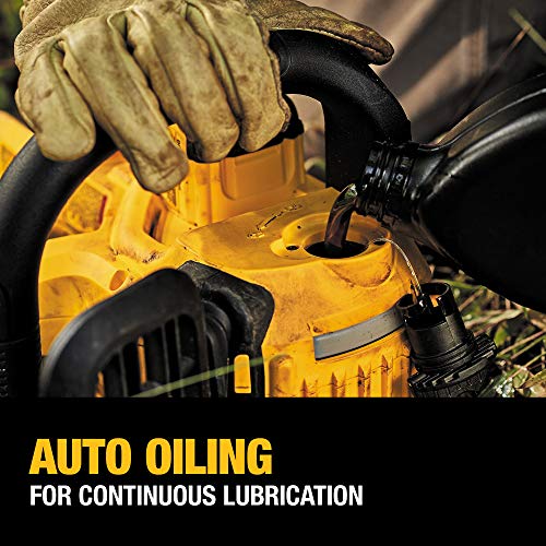 DEWALT 20V MAX XR Chainsaw Kit, 5-Ah Battery, 12-Inch (DCCS620P1)