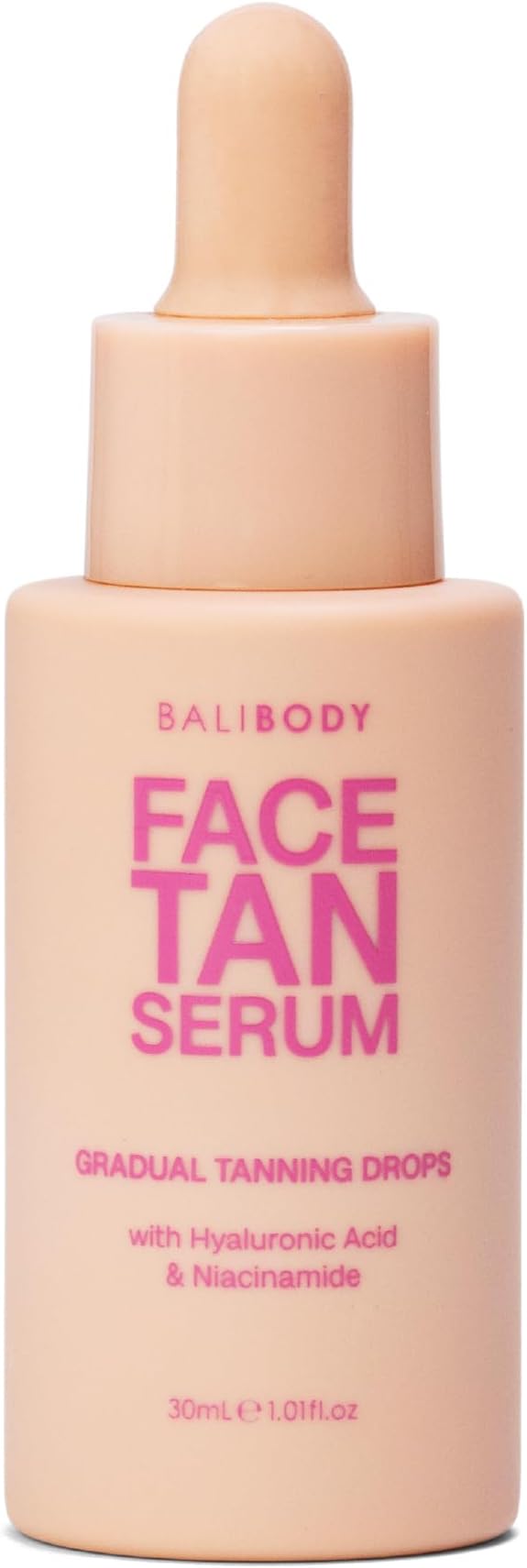Face Tan Serum | Gradual Face Serum for a Customizable Tan | Lightweight, includes Hyaluronic Acid & Niacinamide for All Skin Types | Vegan, Cruelty Free, Australian Made (30 ml/1.01 fl oz)