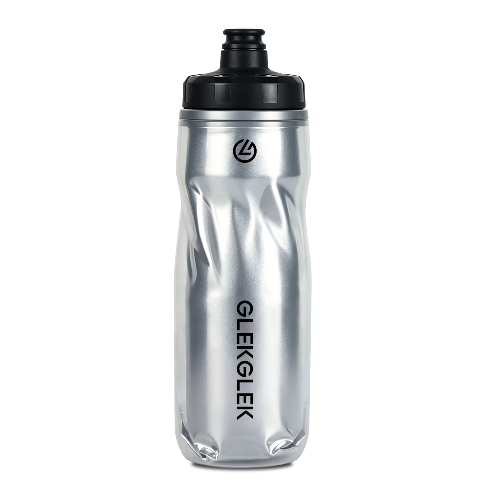 GLEKGLEK Insulated Sports Water Bottle 600ml, Easy to Clean