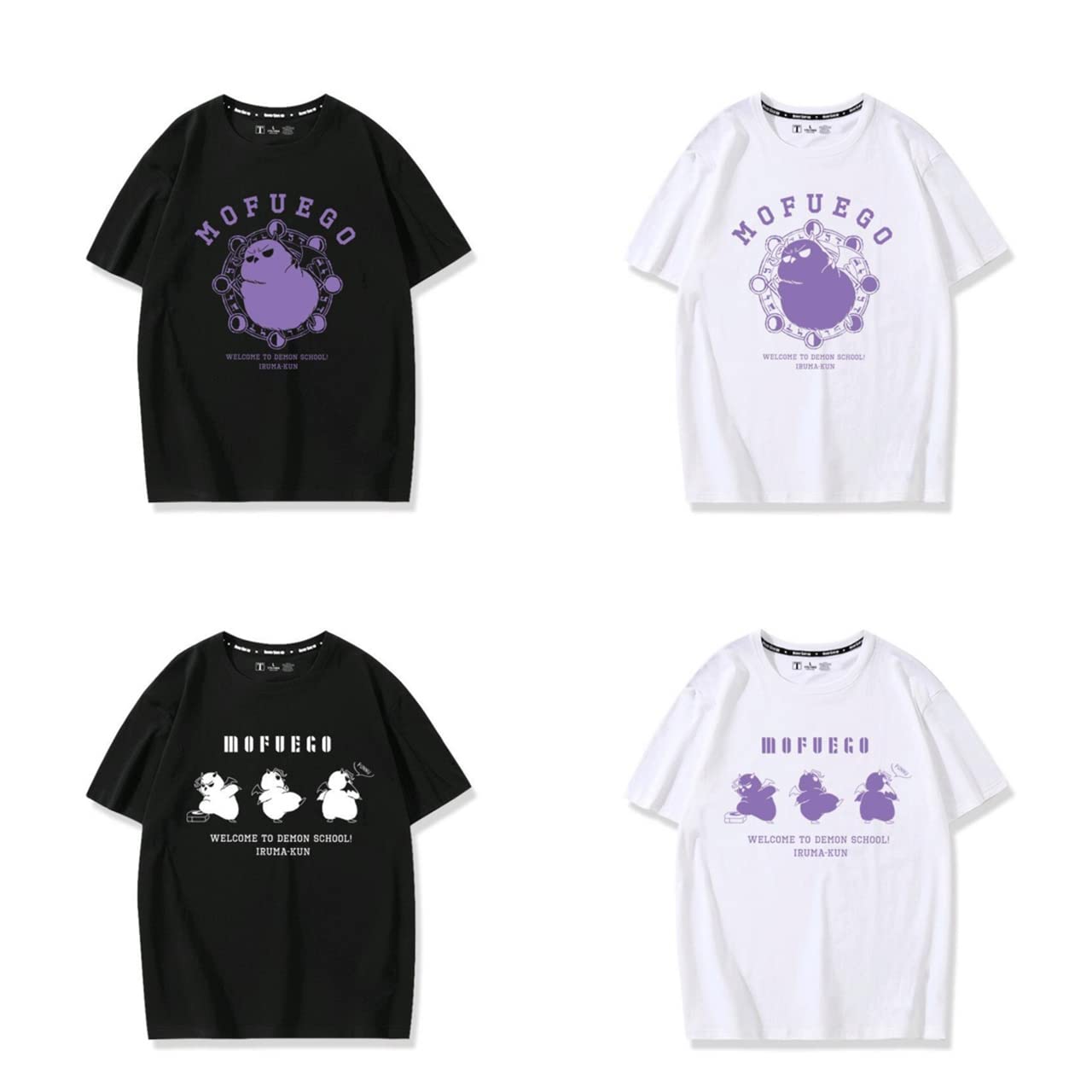 Amazon.co.jp: SUQ tシャツ 魔入りました!入間くん 半袖 夏服 薄い生地