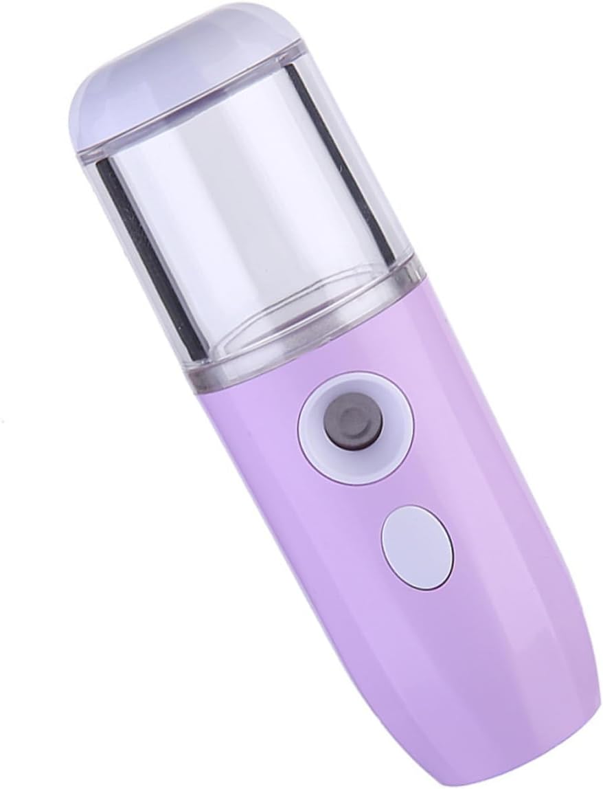 NOLITOY Portable Nano Facial Mister USB Rechargeable Humidifier with Water Tank and Oil Balance Skin Steamer for Dry and Dull Complexion Promotes Cell Circulation and Refreshes Skin