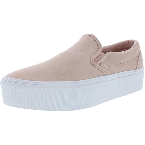 Vans Unisex Classic, Mono Embroidery Rose Smoke, 8 US Women