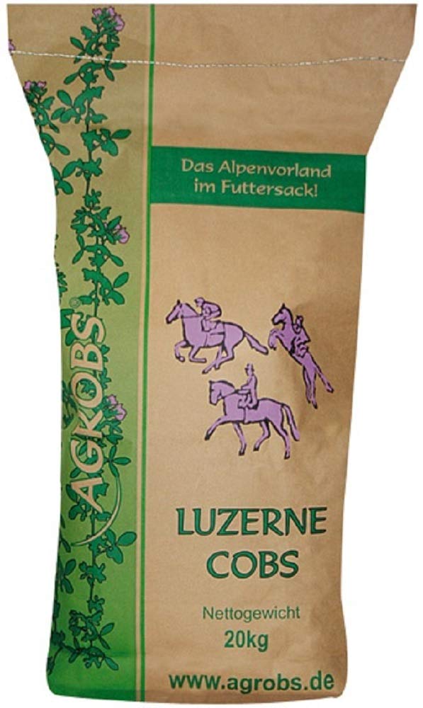 Agrobs Luzernecobs | Pferdefutter Alfalfa Kraftfutter Energie