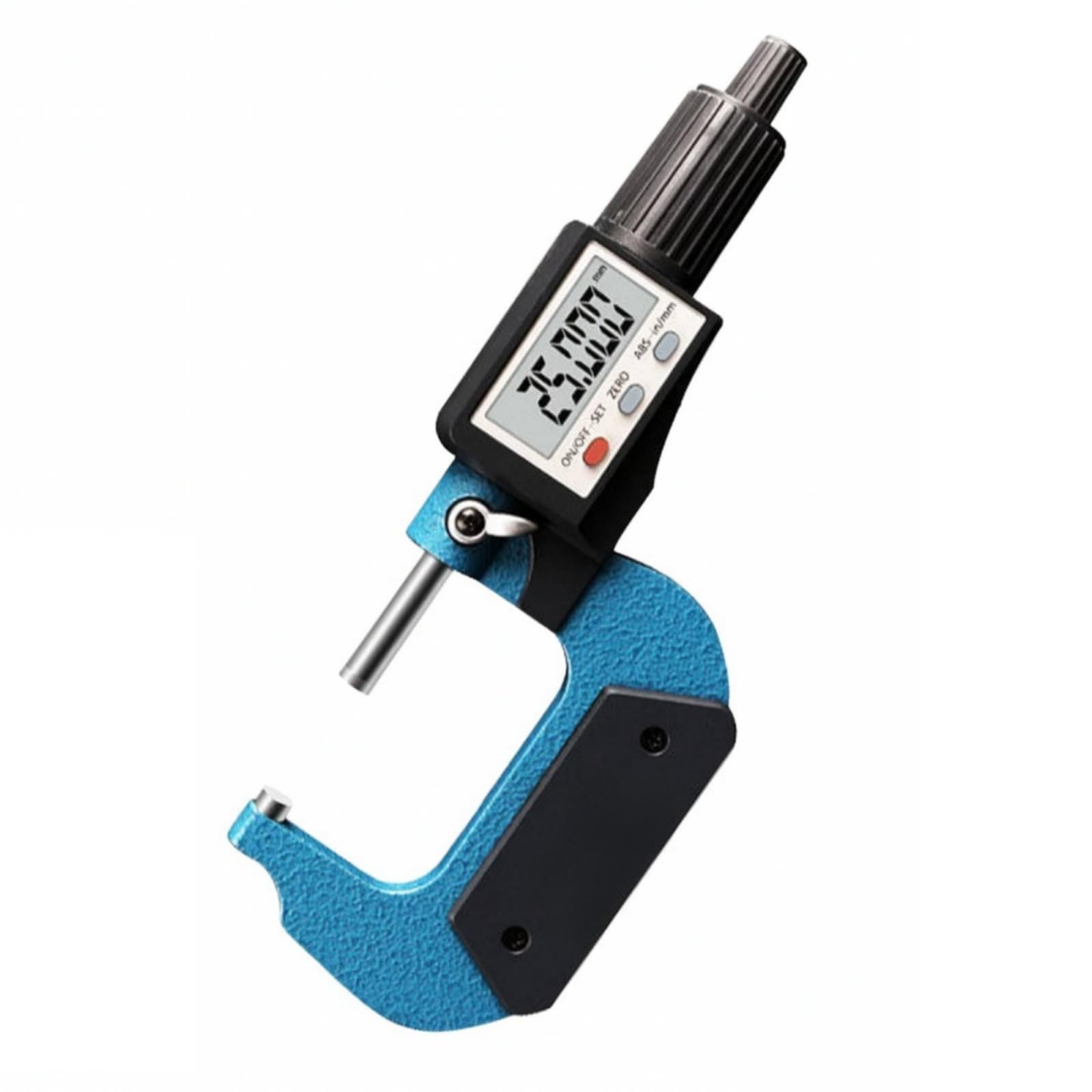 Micrómetro Exteriores Digital con Trinquete Medición y Cubierta Protectora para Rápida Medidas Precisas en Superficies Externas Piezas Mecanizadas, 25-50mm