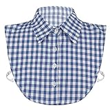 Umlegekragen mit 4-Loch-Knöpfen, leicht an- und auszuziehen. Beide Seiten haben verstellbare, verlängerte Träger. Sie können die Arme in Position bringen und den Kragen fixieren.