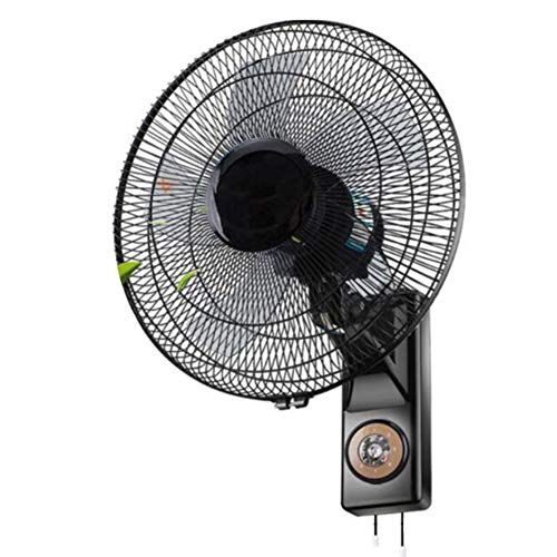 SaryEdge Ventilador de Pared | Oscilante/Giratorio | 3 velocidades | Inclinación Ajustable | Motor silencioso de 60 W | con Cable de extensión de (Mecánico de 16 Pulgadas