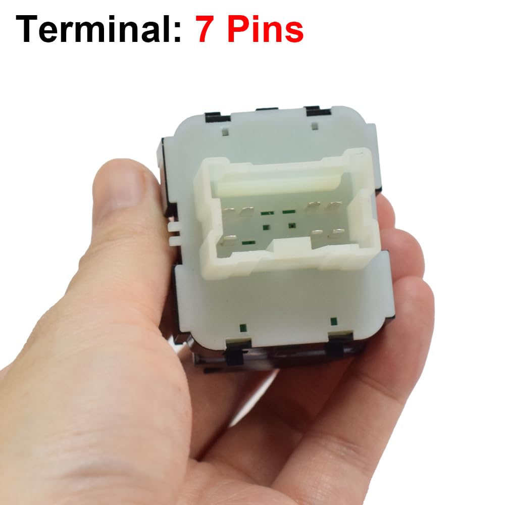 254118044R 254117873R Interruptor eléctrico de elevalunas Compatible con Renault Kangoo Trafic Clio MK IV Dacia Lodgy Dokker