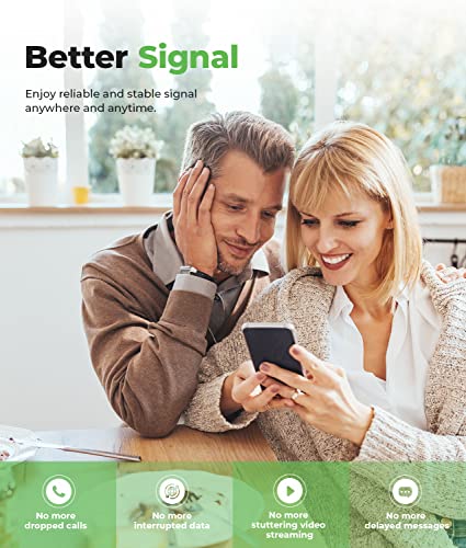 Image of Atcalll Cell Phone Booster, Band 12 /17 /13 /5 /2 /25 /4, Supports All U.S. Carriers, Boosts 5G 4G LTE Cellular Voice & Data, Coverage Up to 5000 sq.ft, Cell Phone Signal Booster FCC Approved