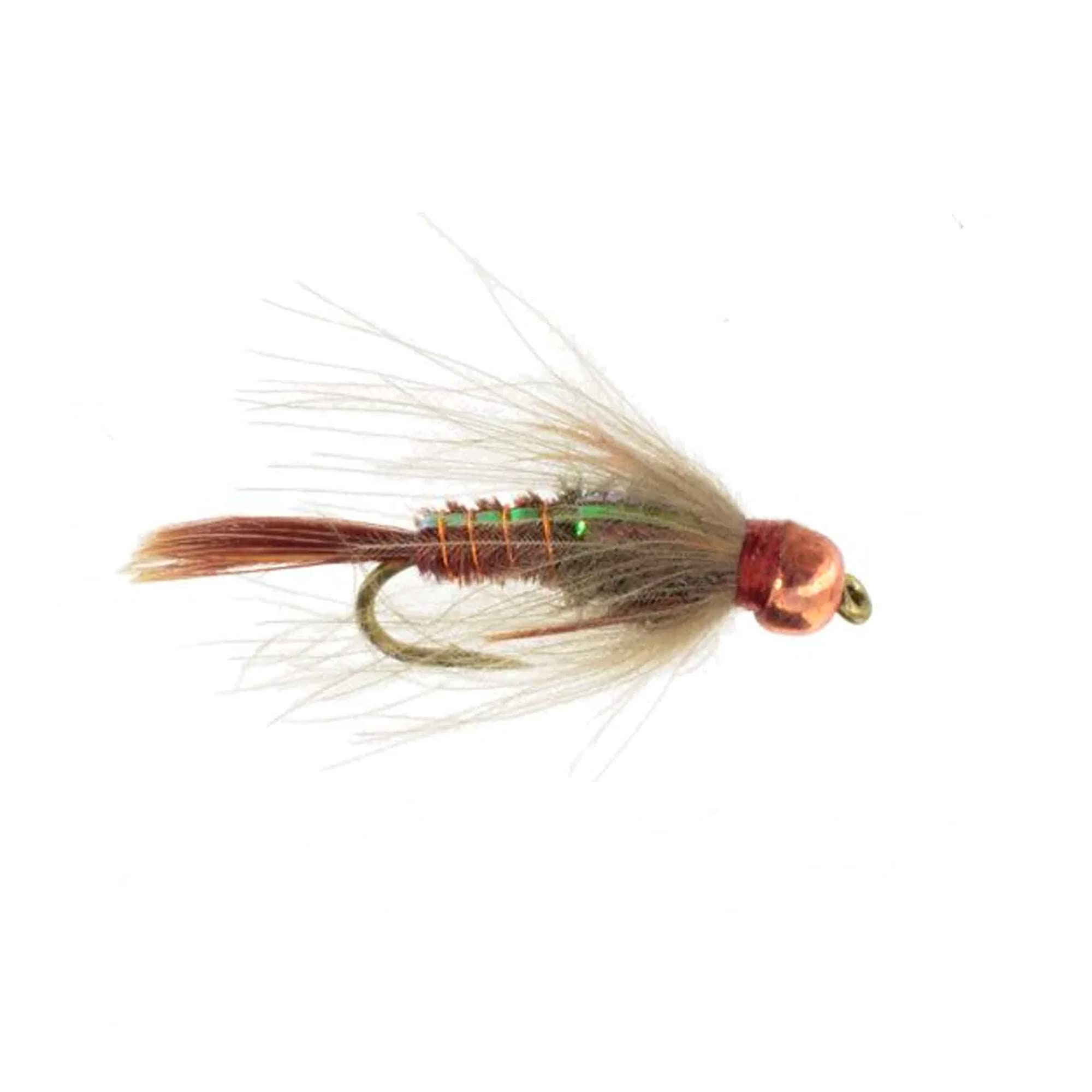 Fly Fishing Flies by Colorado Fly Supply - Soft Hackle Pheasant Tail Nymph - Fly Fishing Flies and Lures for Trout Grayling Bass Bluegill and More- 3-Pack of Flies - Hook Size 14