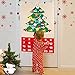 OurWarm Christmas Advent Calendar 2025, 24 Days Countdown Calendar with 24pcs Detachable Ornaments for Home Classroom Handmade Door Wall Hanging Decor, Christmas Decorations