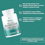 Vinco Triple Magnesium L-Threonate with L-Theanine & Apigenin – 120 Capsules - 3-in-1 Apigenin Threonate Supplements for Sleep & Relaxation - Triple Magnesium Complex Made in The UK - Image 7