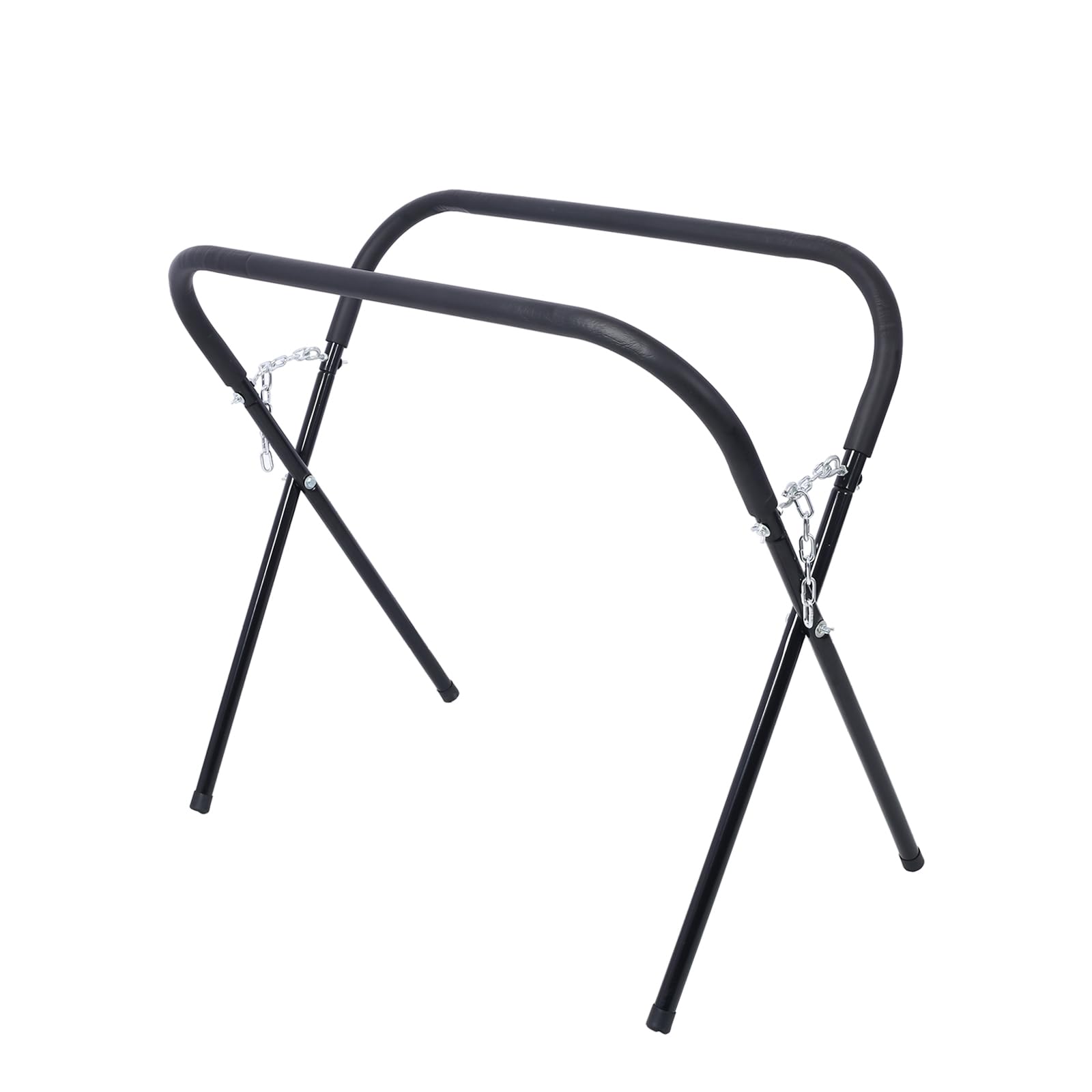 Folding Work Stand - Heavy Duty Paint Stand 750LBS Capacity Automotive Bumpers Fenders Stand with Padded & Rubber Feet | Portable Adjustable Workbench for Garages, Repair Shops (1PC)