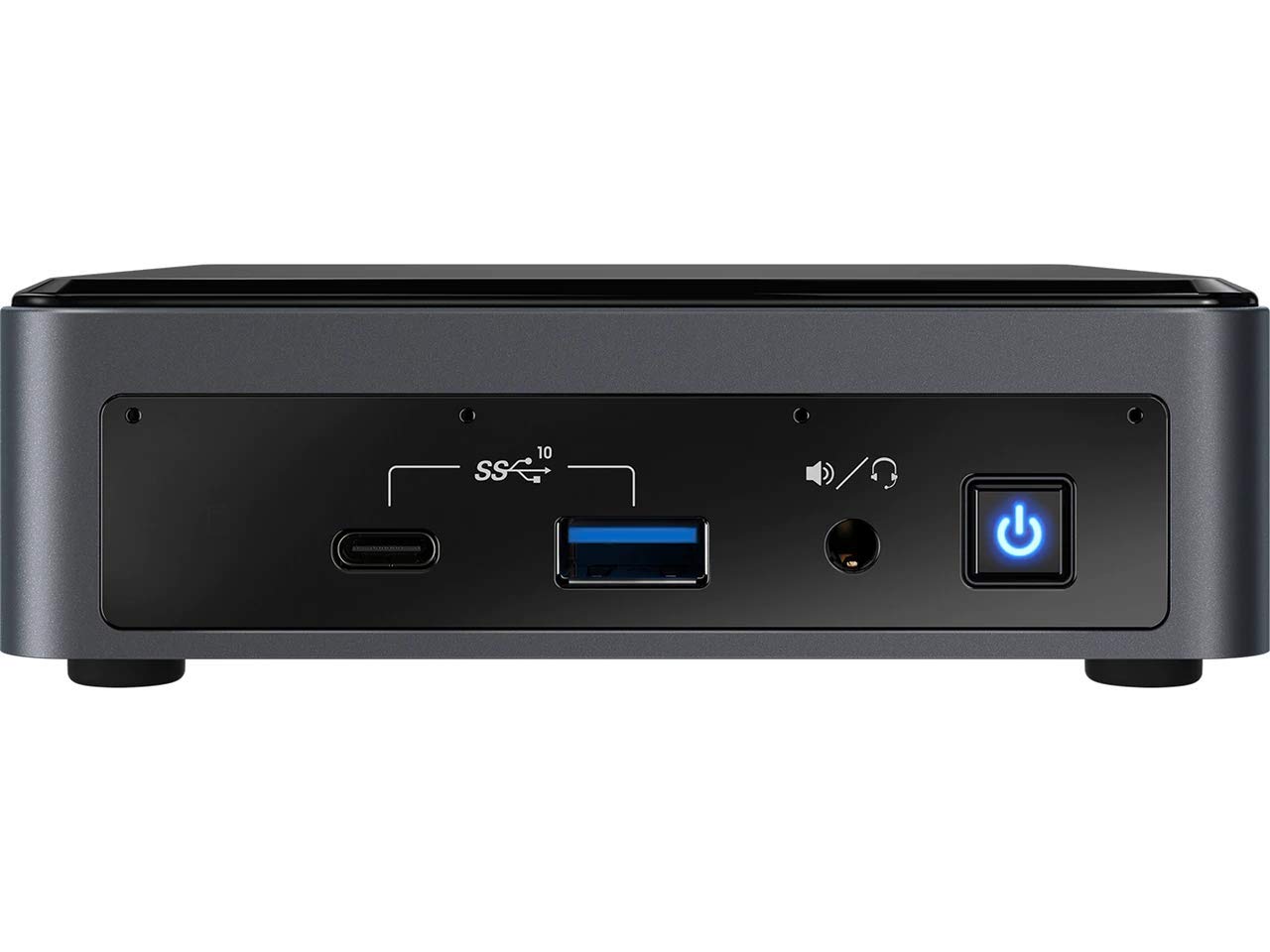 Intel NUC (BXNUC10I3FNK2) i3-10110/2 SDR4/M.2/UHD 3360 PC/Workstation barebone, Mini PC barebone, UHD Graphics, Ethernet LAN, Wi-Fi 6 (802.11ax), nero
