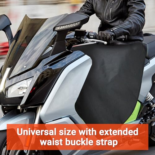 FINEVERNEK Roller Beinschutz,Regenschutz Beine Motorroller,Universsal Beinschutz Motorroller, Roller Winterschutz,Regenschutz,Schützt vor Wind und Kälte