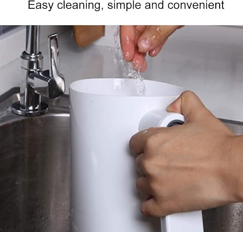 Miniatura 3 de SHANSHAN Tamiz de harina Tamiz eléctrico Cocinar Acero inoxidable Malla Shaker Tortas de cocina Azúcar Mano Taza Forma de Taza Herramienta para