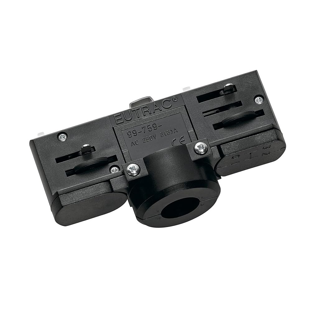 SLV Eutrac 3-Phasen-Stromschienenadapter für Aufbau-Schiene (Hochvolt)