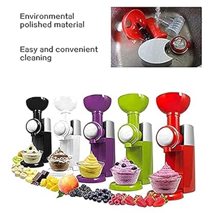 Yokbeer Softeismaschine, Softeismaschine für Zuhause Ice Cream Maker Eismaschine Frozen Yogurt-milchshake Maschine… – Bild 4
