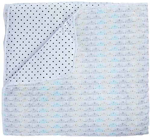 Edredom Avulso P/ Mini Cama Papi Baby Dupla Face para Bebê 1,55M X 1,10M Contém 01 Un
